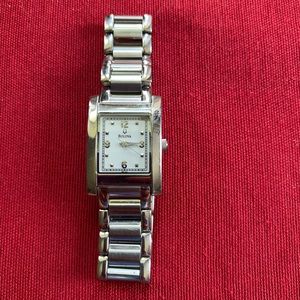 Bulova tank watch